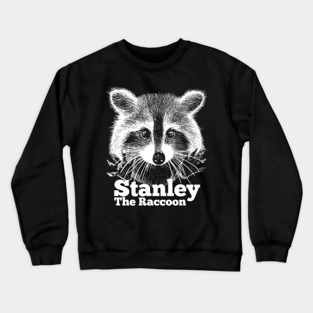 Stanley: The Raccoon Crewneck Sweatshirt by AnimalsFashion